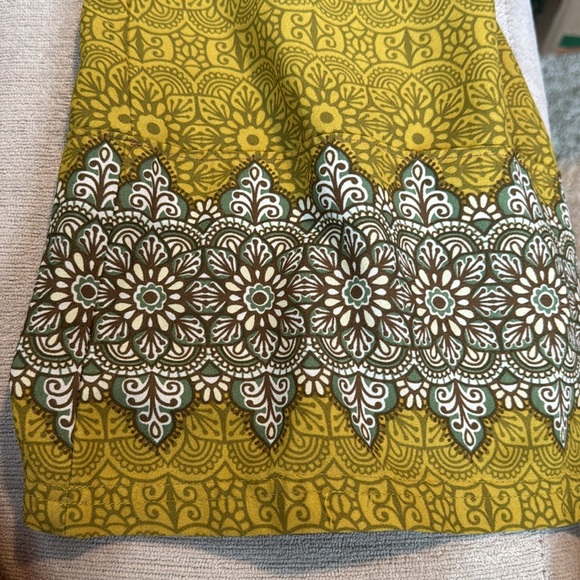 - Prana Wide-Leg Polyester Yellow Pants for Women - Picture 4 of 8